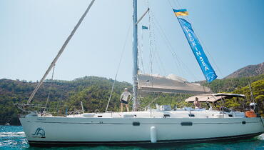On a visit to Poseidon - on the Saronic Islands of Greece
